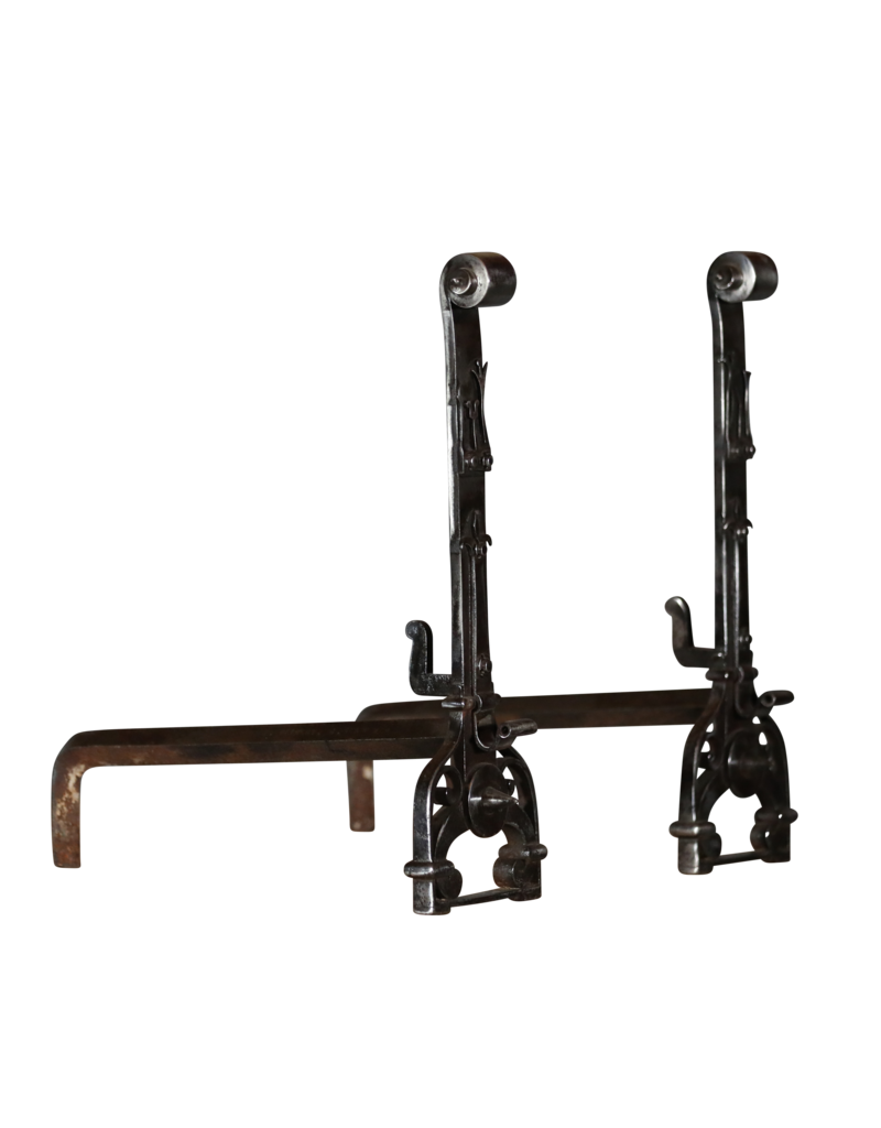 Maison Leon Van den Bogaert Objets De Cheminée Ornementales D'époque Art Nouveau