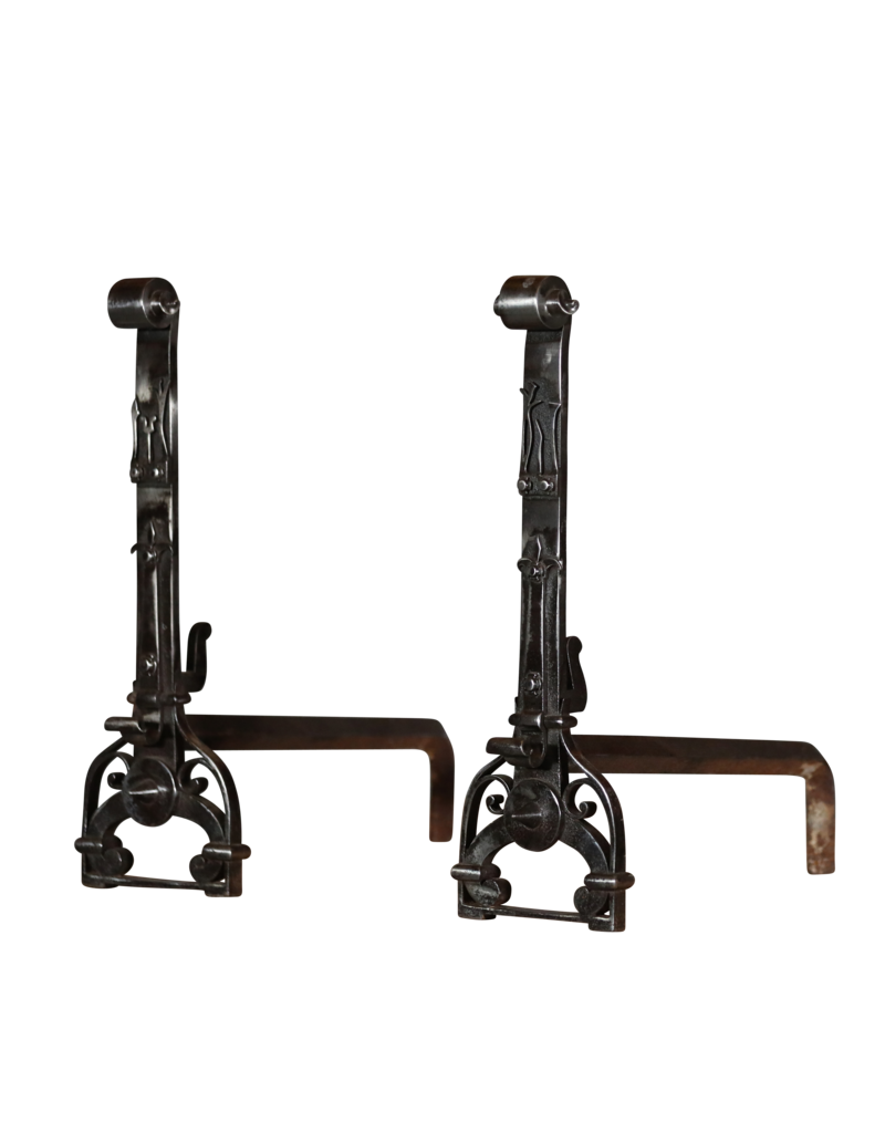 Maison Leon Van den Bogaert Objetos de chimenea del período Art Nouveau