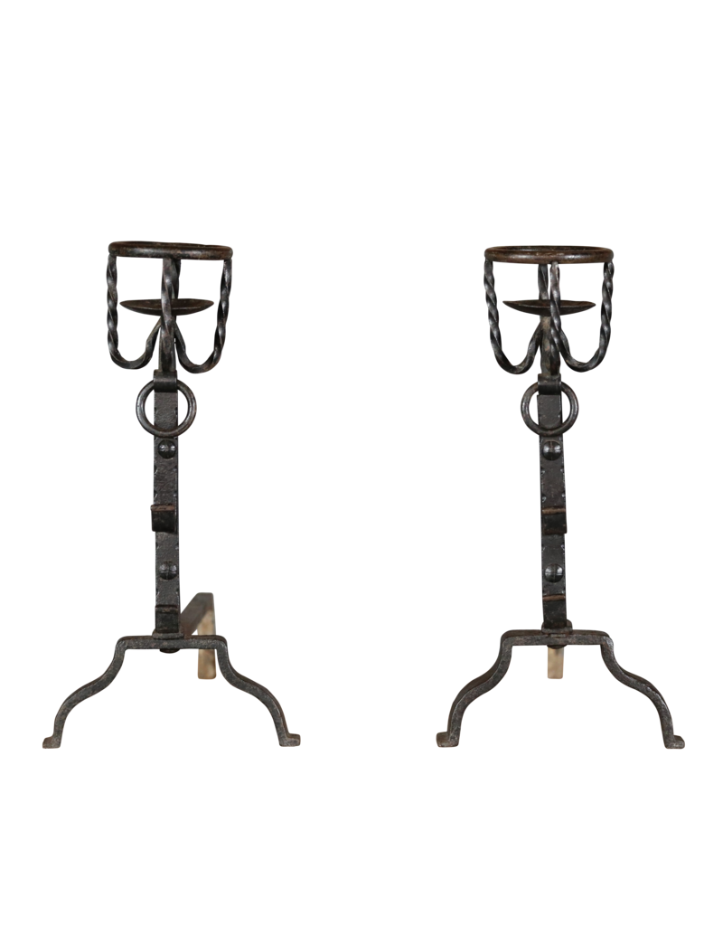 Maison Leon Van den Bogaert Fireplace Landier Andiron