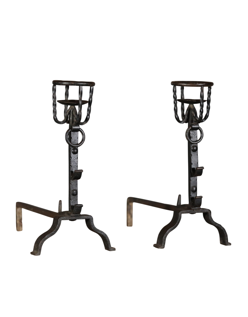 Maison Leon Van den Bogaert Fireplace Landier Andiron