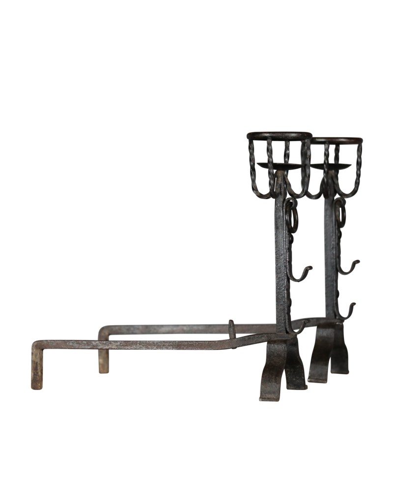 Maison Leon Van den Bogaert Kamin landier Feuerbock