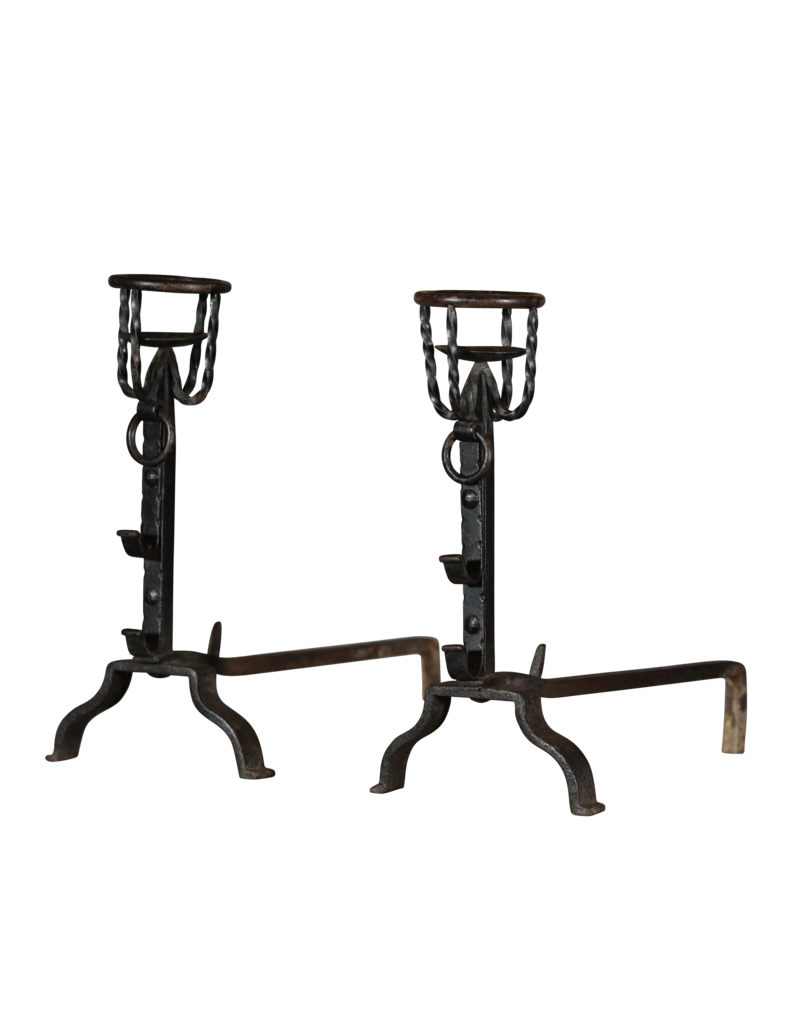 Maison Leon Van den Bogaert Fireplace Landier Andiron