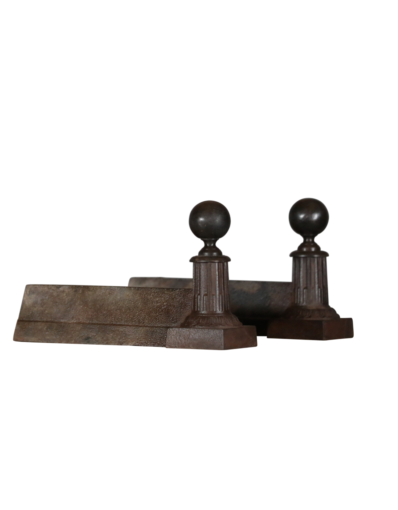 Petite Pair French Fireplace Accessories