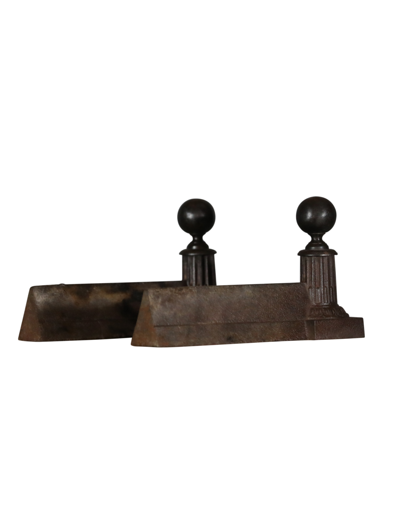 Petite Pair French Fireplace Accessories