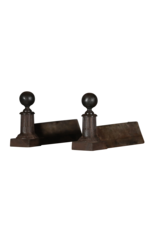 Petite Pair French Fireplace Accessories