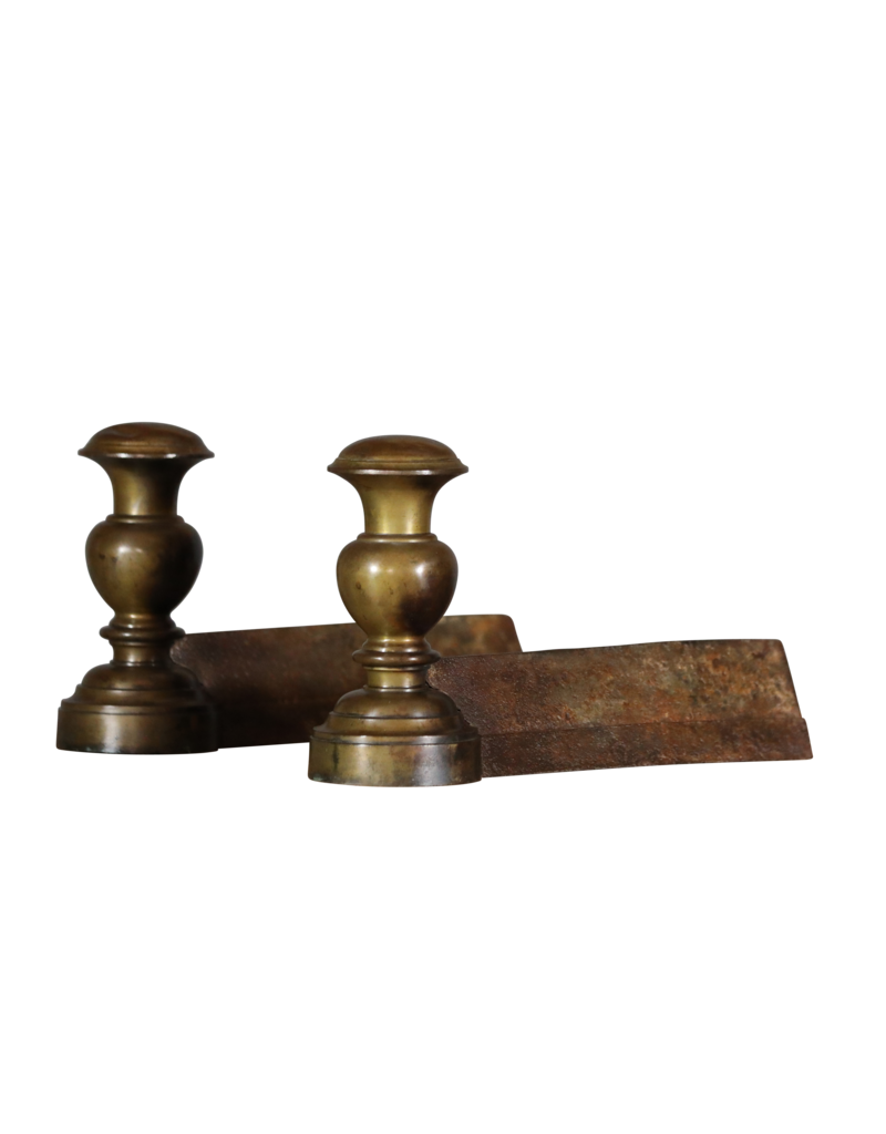 Maison Leon Van den Bogaert Decoración Chimenea Siglo XVIII En Latón