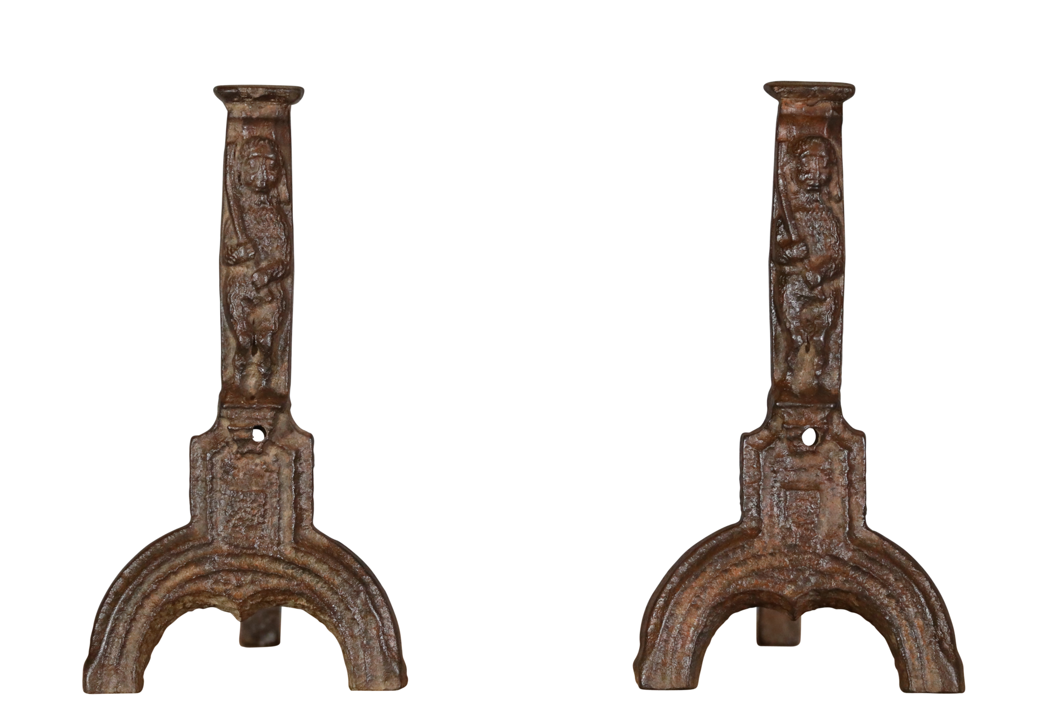 Gazinière Ancienne En Fonte Et Carrelage émaillé – XXe Siècle – Fer