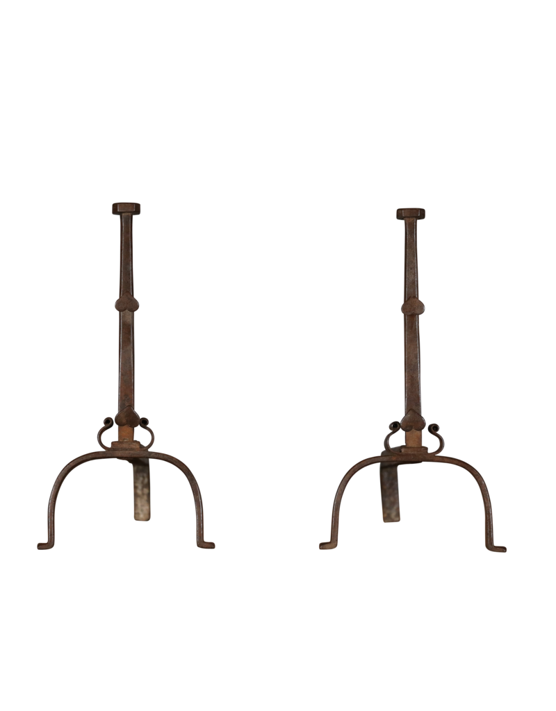 Maison Leon Van den Bogaert Rustic Fireplace Objects