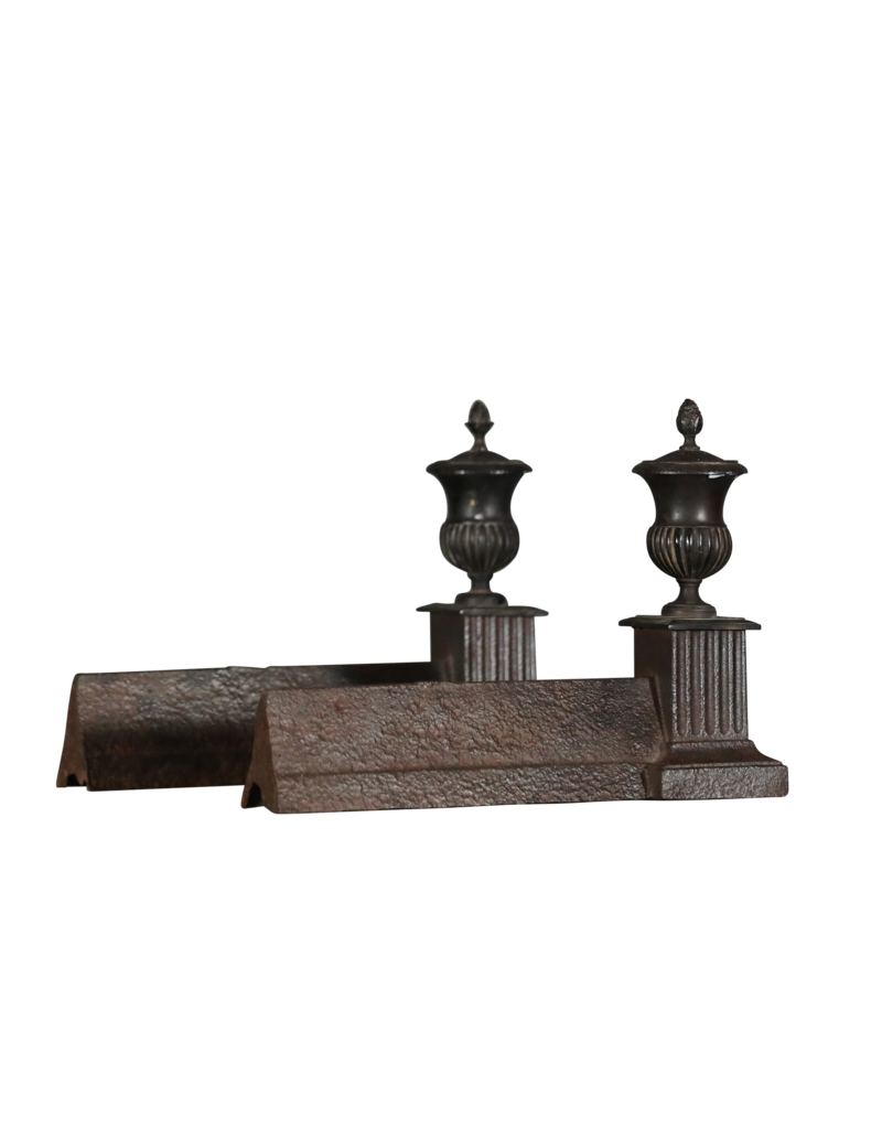 Elegant 19th Century French Decorative Fireplace Objects