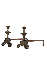 Renaiscance Period Andiron In Brass