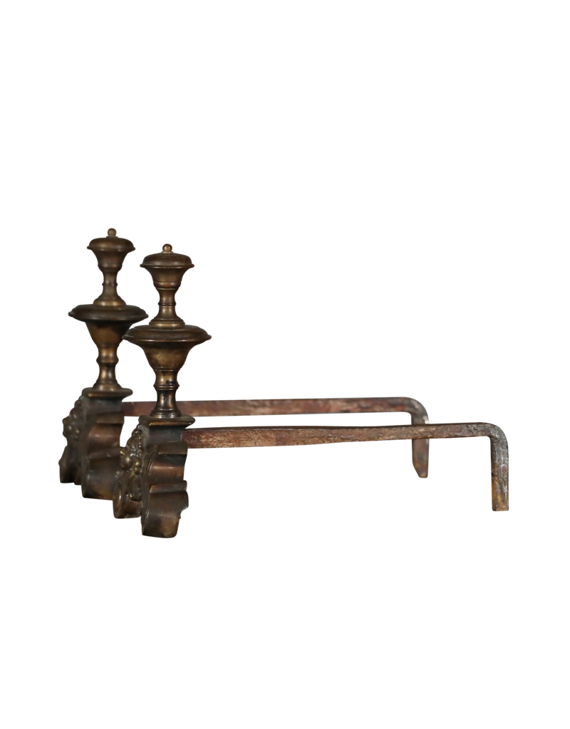 Maison Leon Van den Bogaert Renaissancezeit Feuerbock aus Messing