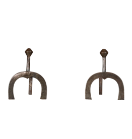 Maison Leon Van den Bogaert Antik Hufeisen Andiron