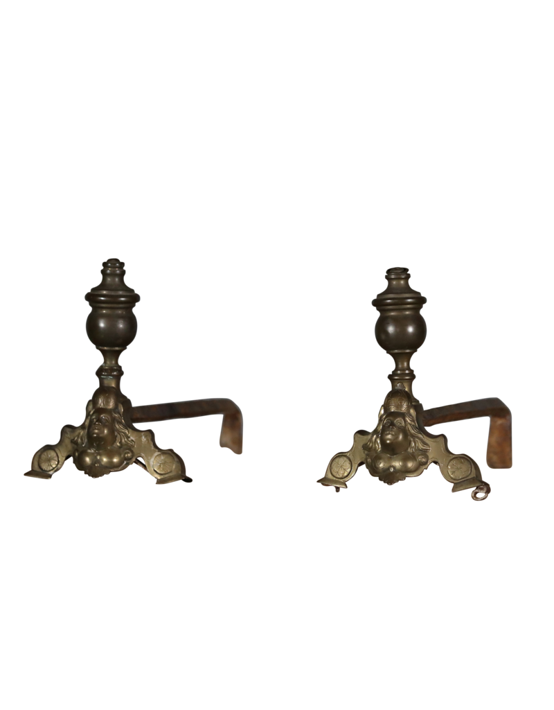 Maison Leon Van den Bogaert Auténtico Morrillo Antiguo En Latón