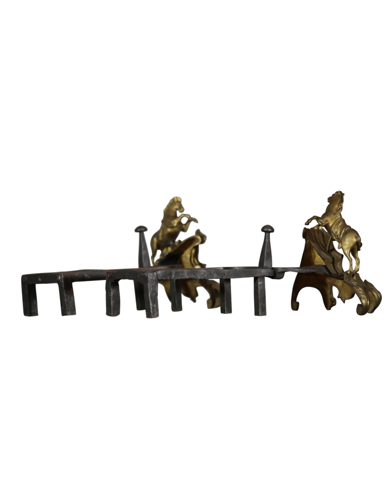 Vuurbokken Met Paarden