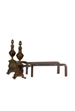 Chimenea Elegante Andiron En Latón