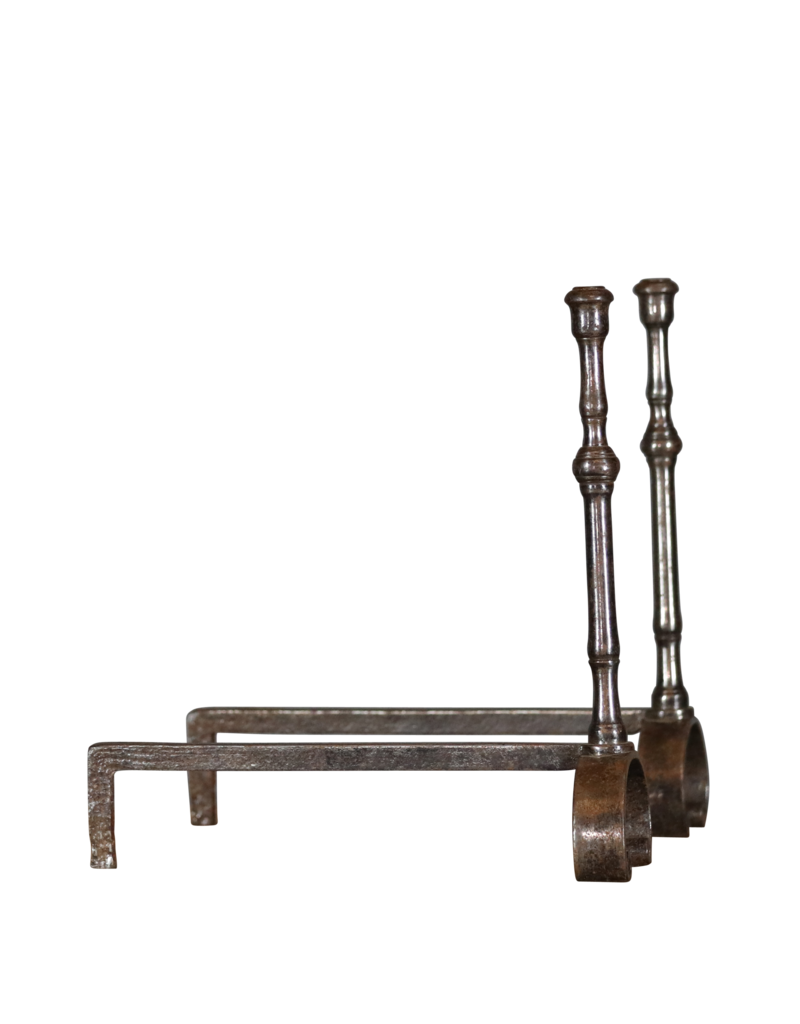 Maison Leon Van den Bogaert 17Th Century French Timeless Andiron