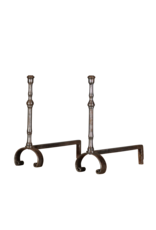 Maison Leon Van den Bogaert 17Th Century French Timeless Andiron