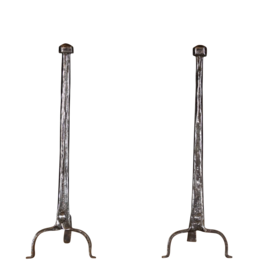 Maison Leon Van den Bogaert Solide vuurbokken — 61 cm hoog