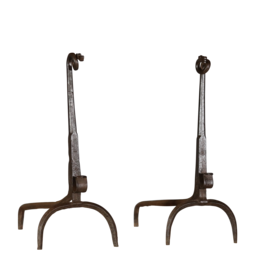 Maison Leon Van den Bogaert XIV Century Andiron — 54 cm High