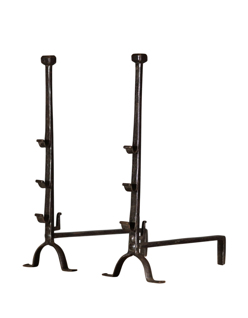 Elegant French Rustic Andiron