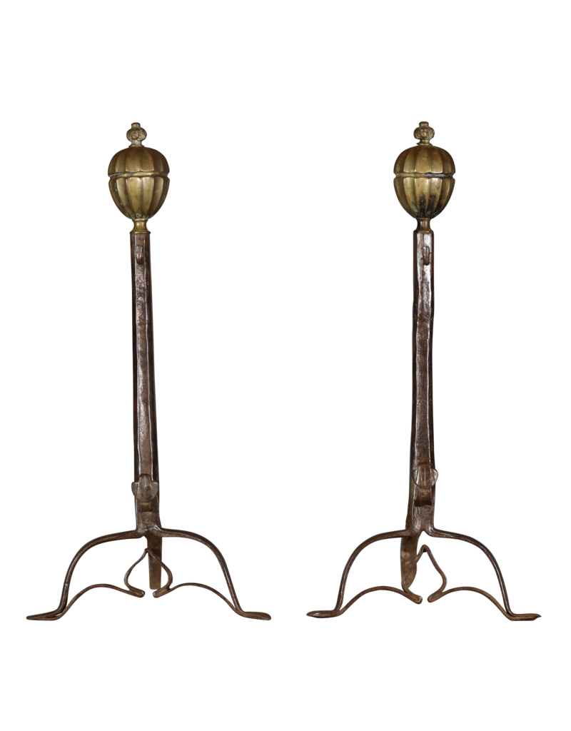 Maison Leon Van den Bogaert Chenêts Période Renaissance Française