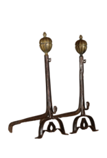 Maison Leon Van den Bogaert Período renacentista francés Andiron