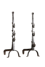 Maison Leon Van den Bogaert Venetian Antique Andiron