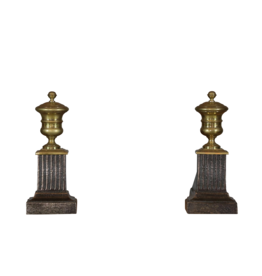 Maison Leon Van den Bogaert Klassischer französischer Andiron