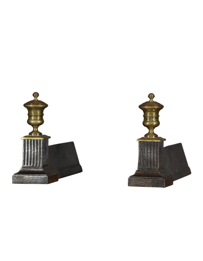Maison Leon Van den Bogaert Klassischer französischer Andiron