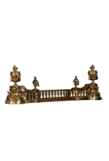 Maison Leon Van den Bogaert Fireplace Objects In Brass