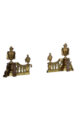 Maison Leon Van den Bogaert Fireplace Objects In Brass