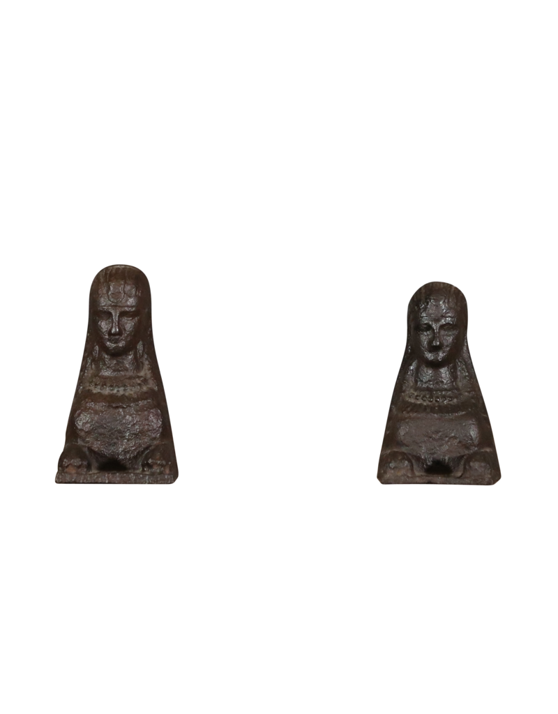 Maison Leon Van den Bogaert Cast-Iron Sfinx