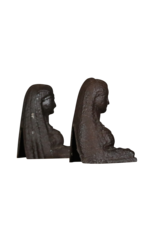 Maison Leon Van den Bogaert Cast-Iron Sfinx