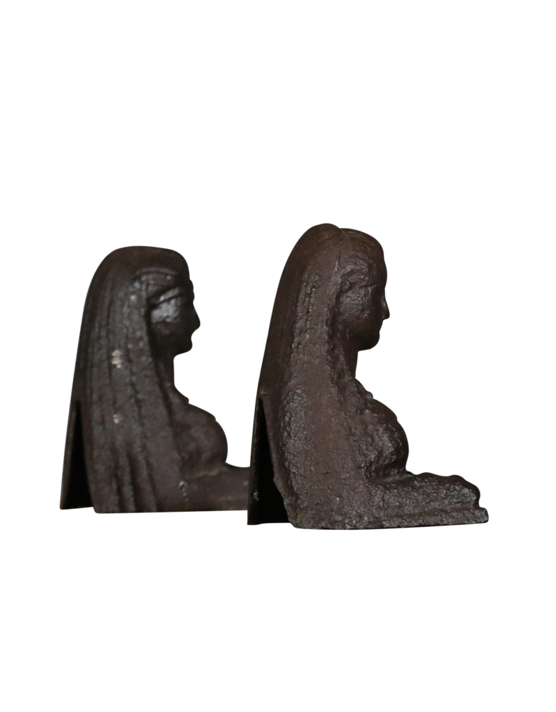 Maison Leon Van den Bogaert Cast-Iron Sfinx