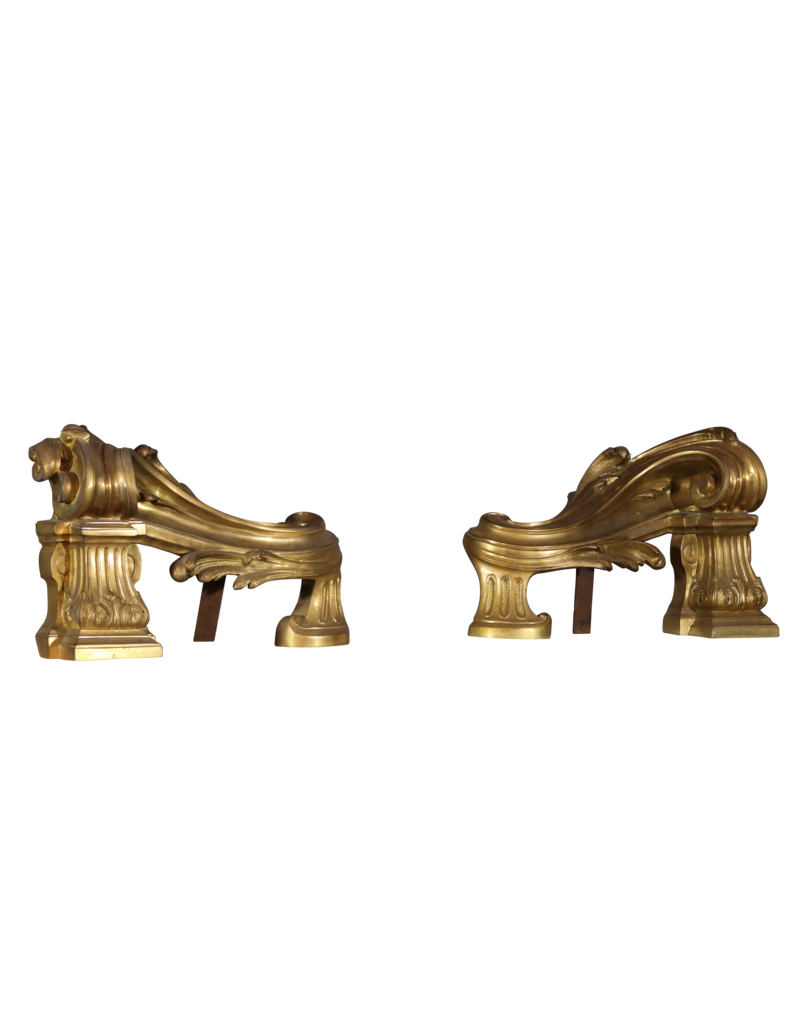 Maison Leon Van den Bogaert Grand Interior Feuerbock aus Messing