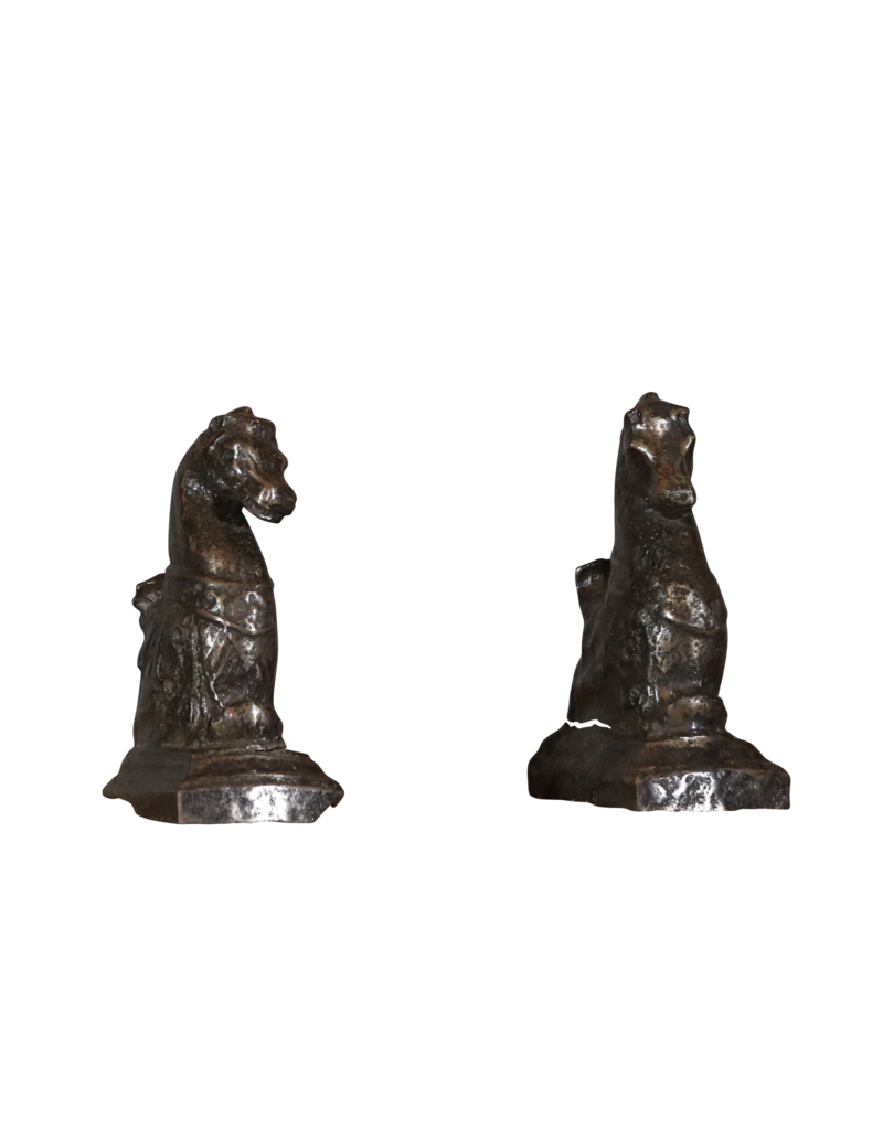 Maison Leon Van den Bogaert Período Temprano Caballo Andiron