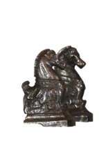 Maison Leon Van den Bogaert Período Temprano Caballo Andiron