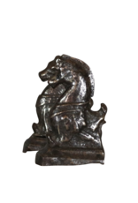 Maison Leon Van den Bogaert Período Temprano Caballo Andiron