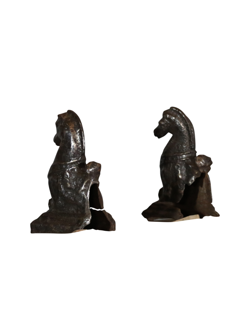 Early Period Horse Andiron