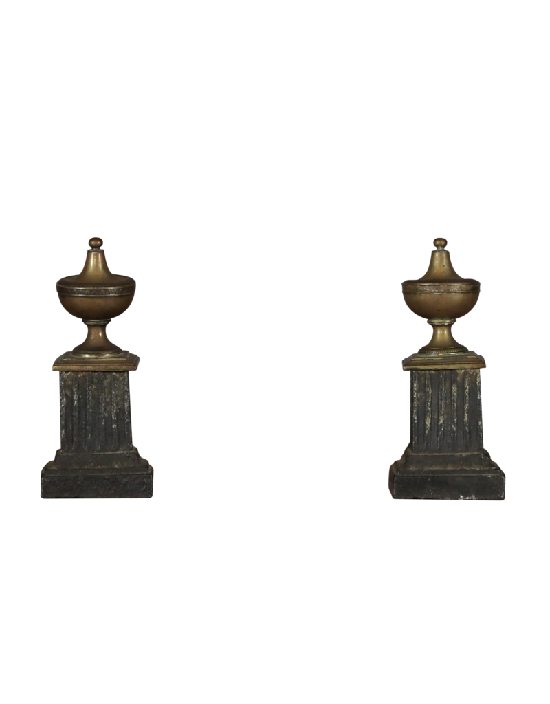 Maison Leon Van den Bogaert Tijdloze Klassieke Franse Vuurbokken