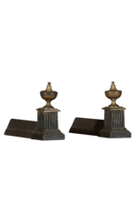Maison Leon Van den Bogaert Zeitloser klassischer französischer Andiron