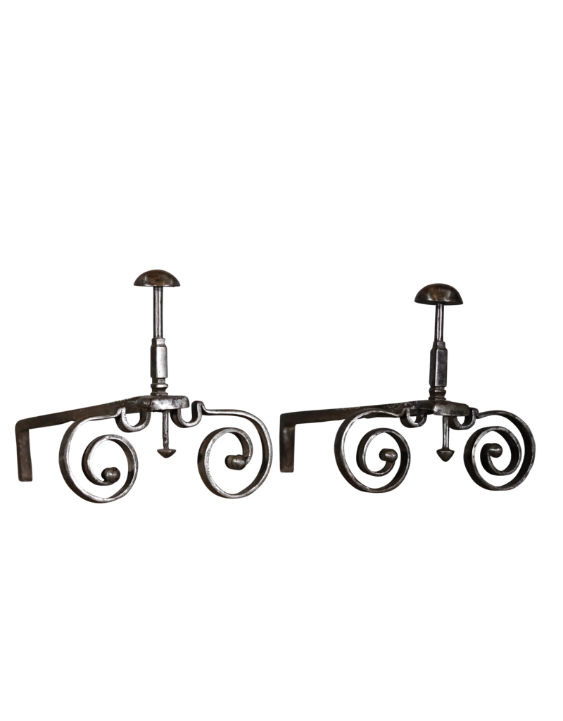 Maison Leon Van den Bogaert Eleganter französischer Feuerbock