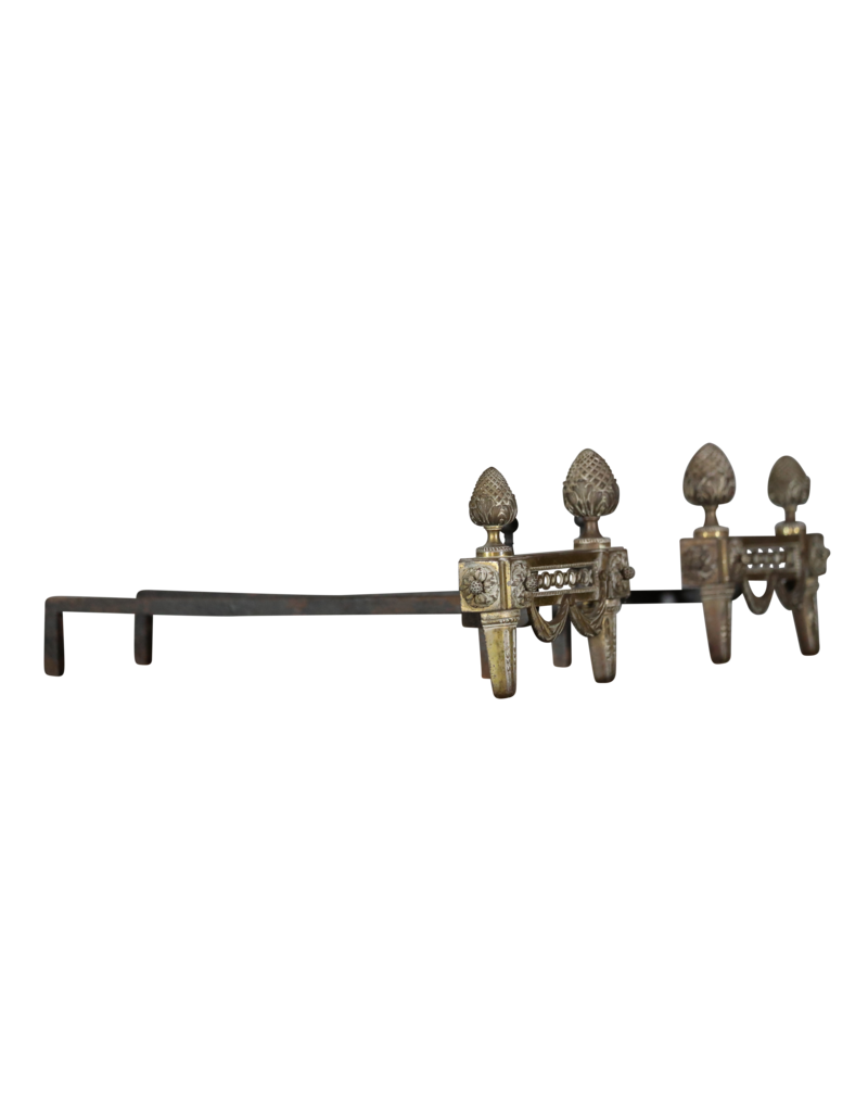 Maison Leon Van den Bogaert Brass Fireplace Objects