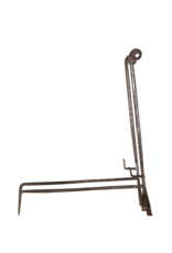 Maison Leon Van den Bogaert Eleganter Feuerbock aus Schmiedeeisen
