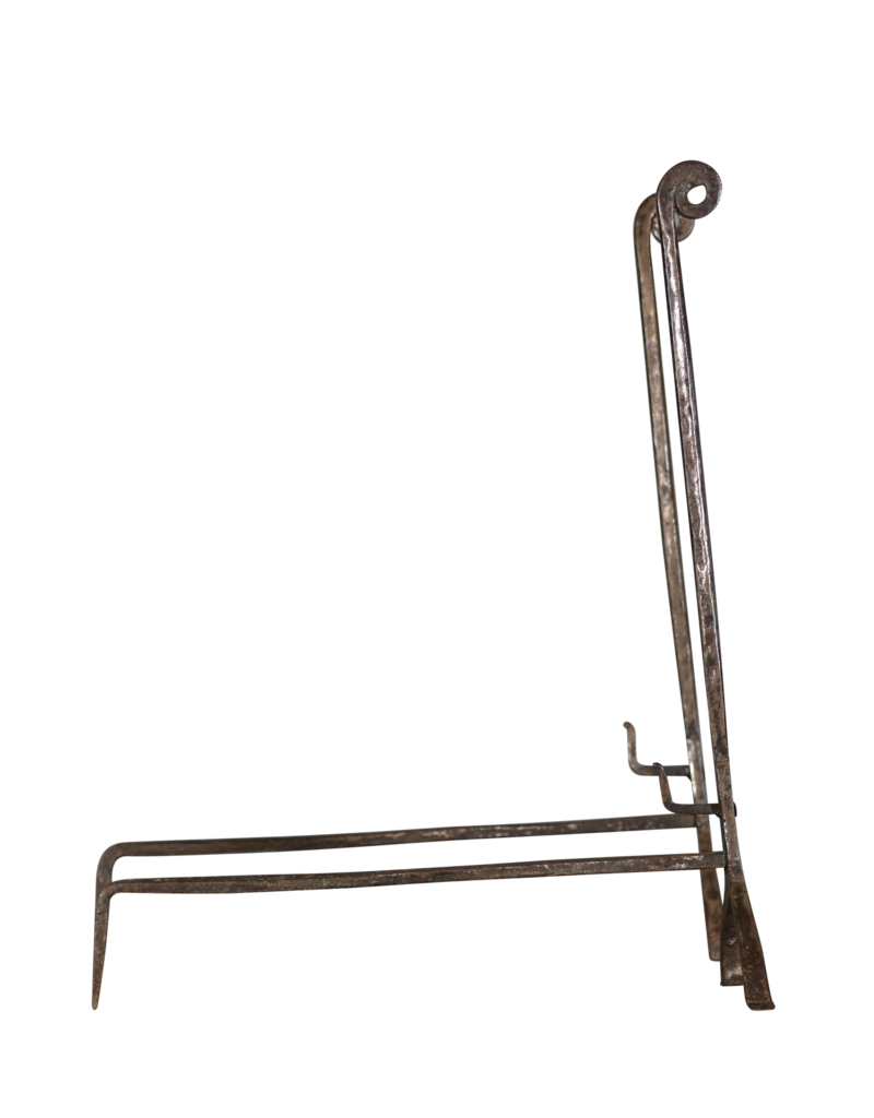 Chimenea Elegante Andiron En Hierro Forjado