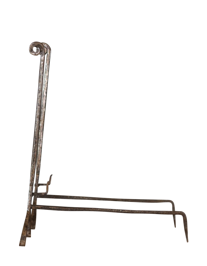 Maison Leon Van den Bogaert Elegante Smeedijzeren Vuurbokken
