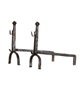 Maison Leon Van den Bogaert Strong Pair Andiron — 40 cm High