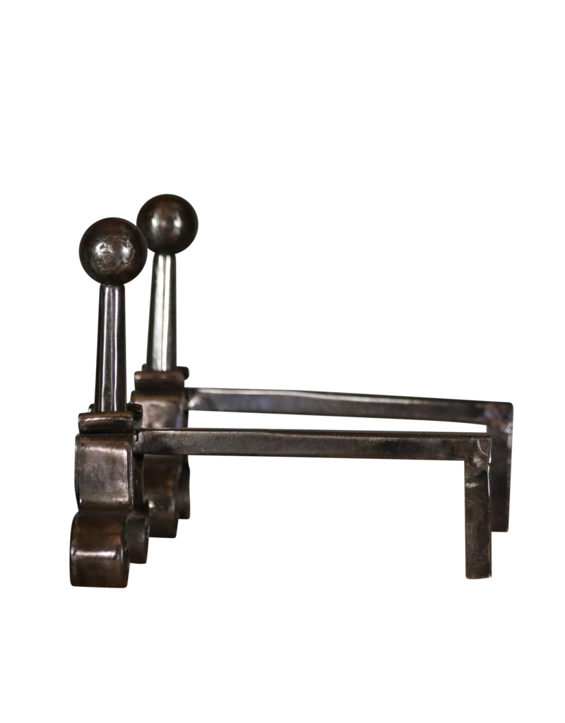 Maison Leon Van den Bogaert Modern Vintage Andiron
