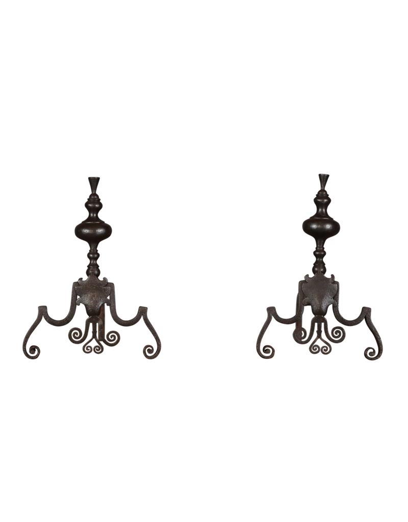 Elegant French 18th Century Andiron