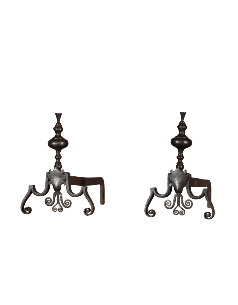 Elegant French 18th Century Andiron